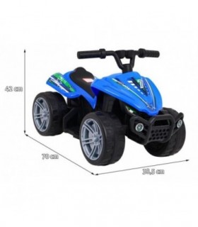 Quad électrique 6V Little Monster Bleu