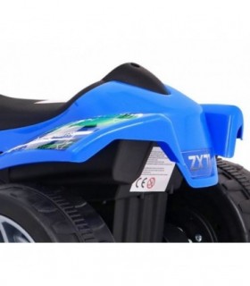 Quad électrique 6V Little Monster Bleu