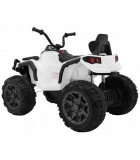 Quad électrique 12V Monster Blanc  - Pack Luxe