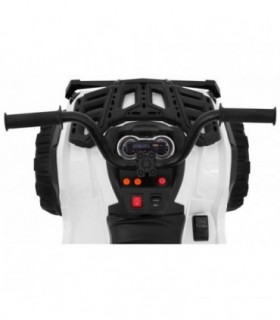 Quad électrique 12V Monster Blanc  - Pack Luxe