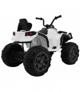 Quad électrique 12V Monster Blanc  - Pack Luxe