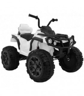 Quad électrique 12V Monster Blanc  - Pack Luxe