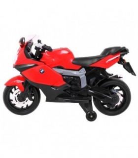 Moto électrique 12V BMW K1300S Rouge - pack luxe