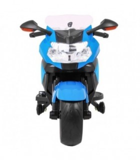Moto électrique 12V BMW K1300S Bleue - pack luxe