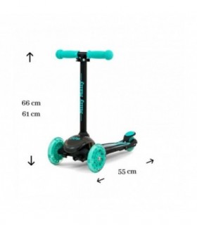 Trottinette Milly Mally Zapp Black Mint