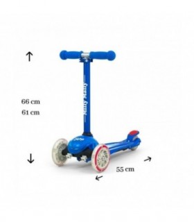 Trottinette Milly Mally Zapp Deep Blue