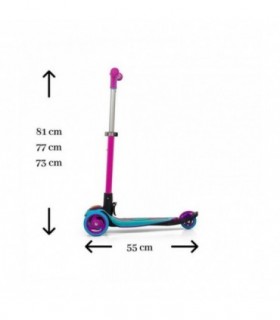 Trottinette Milly Mally Micmax Rose