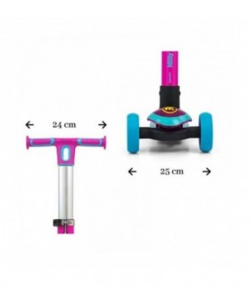 Trottinette Milly Mally Micmax Rose