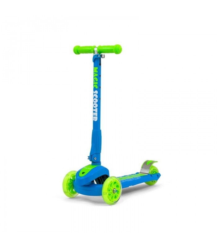 Trottinette Milly Mally Magic Bleu Vert