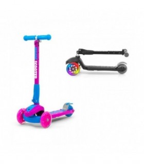 Trottinette Milly Mally Magic Rose Bleu