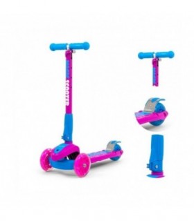 Trottinette Milly Mally Magic Rose Bleu