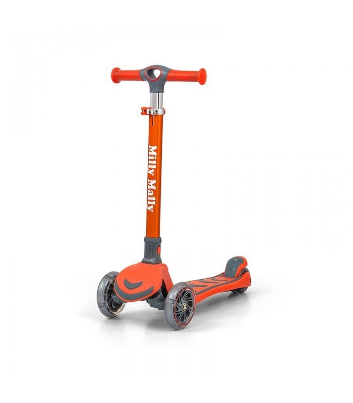 Trottinette 3 roues Milly Mally Boogie Orange