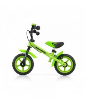 Draisienne avec freins Milly Mally Dragon Verte