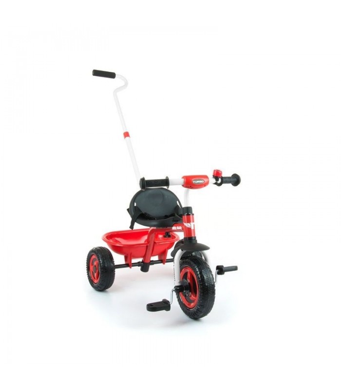 Tricycle Milly Mally Turbo Rouge