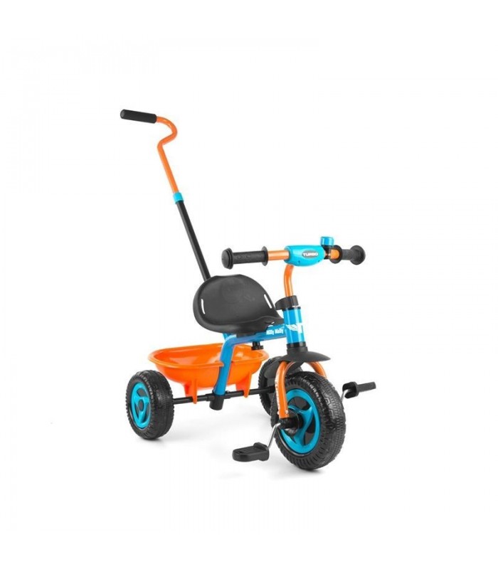 Tricycle Milly Mally Turbo Orange Turquoise