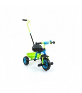 Tricycle Milly Mally Turbo Bleu Vert
