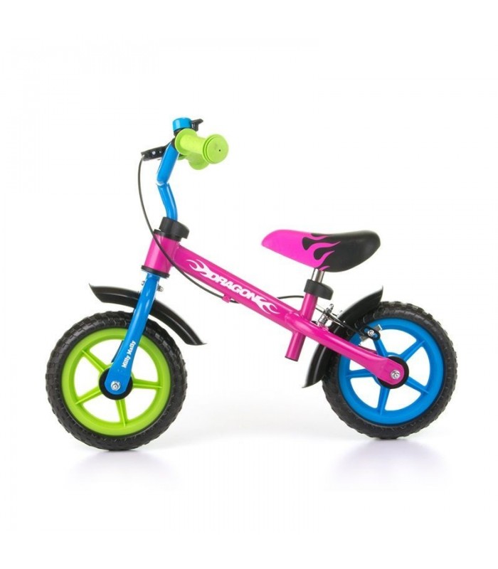 Draisienne avec freins Milly Mally Dragon Multicolore