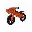 Draisienne en bois Milly Mally Dino 12" Orange