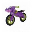 Draisienne en bois Milly Mally Dino 12" Violet