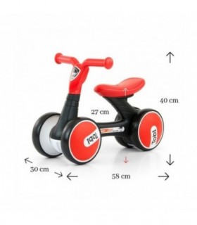 Draisienne Milly Mally Tobi Red Black