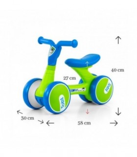 Draisienne Milly Mally Tobi Blue Green