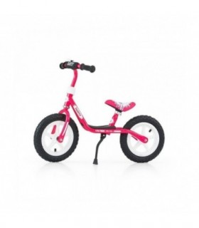 Draisienne Milly Mally Dusty 12" Rose Blanc