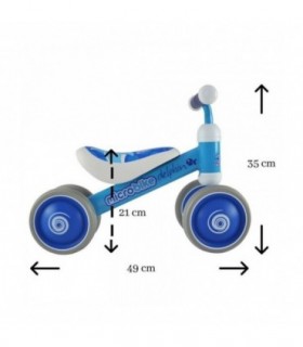 Draisienne en bois Milly Mally Micro Rouge