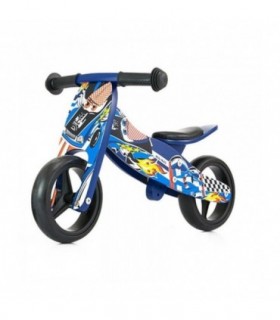 Draisienne 2 en 1 Milly Mally Jake Cars Bleu