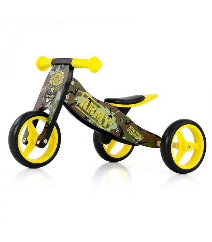 Draisienne 2 en 1 Milly Mally Jake Army