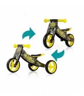 Draisienne 2 en 1 Milly Mally Jake Army