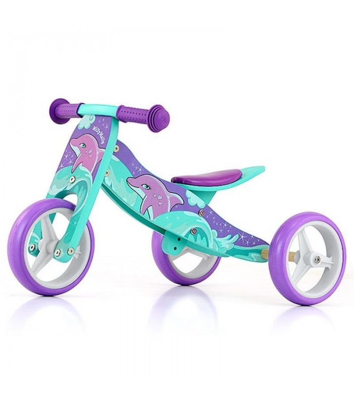 Draisienne 2 en 1 Milly Mally Jake Dolphin