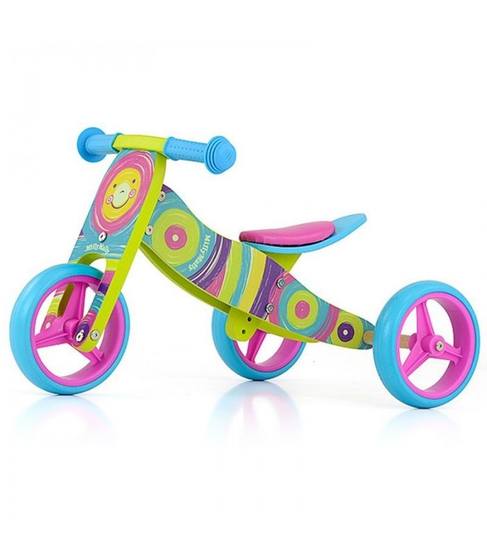 Draisienne 2 en 1 Milly Mally Jake Rainbow