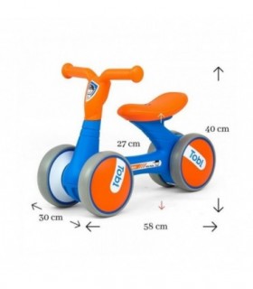 Draisienne Milly Mally Tobi Blue Orange