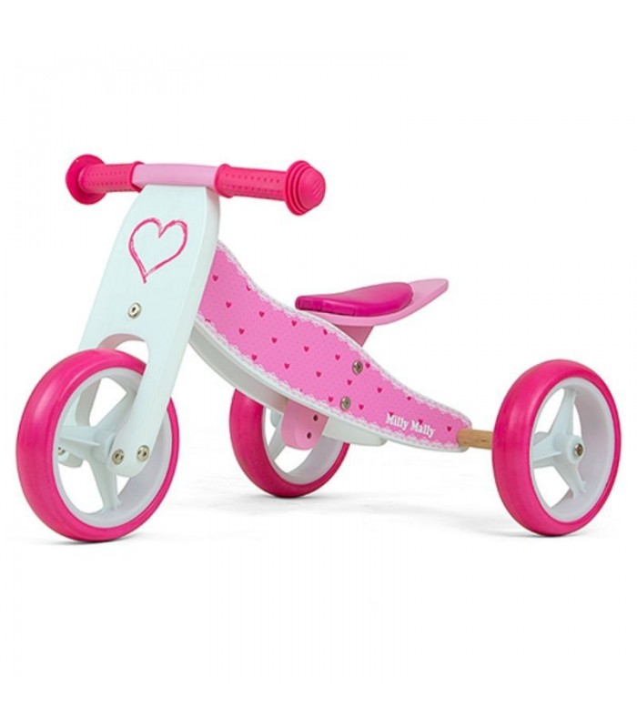 Draisienne 2 en 1 Milly Mally Jake Hearts