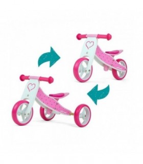 Draisienne 2 en 1 Milly Mally Jake Hearts