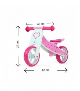 Draisienne 2 en 1 Milly Mally Jake Hearts