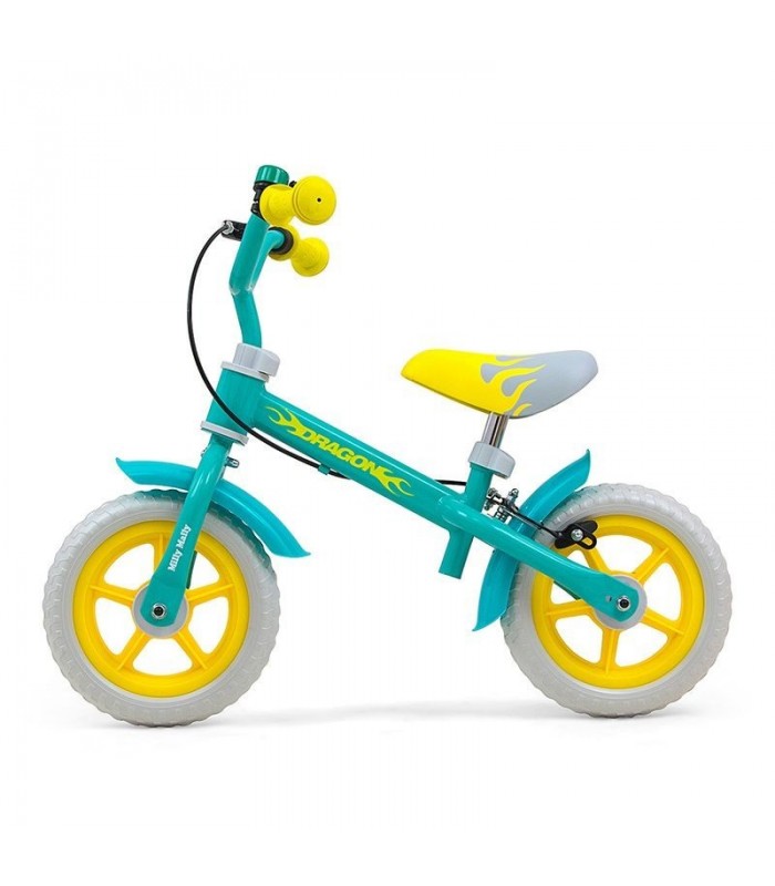 Draisienne avec freins Milly Mally Dragon Mint