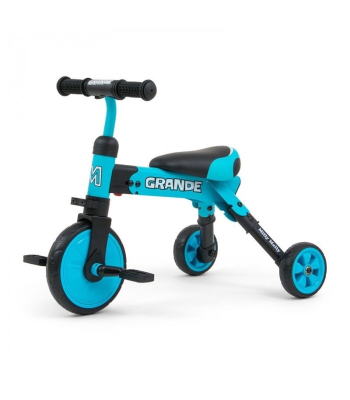 Porteur tricycle Milly Mally Grande Bleu