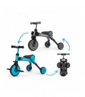 Porteur tricycle Milly Mally Grande Bleu