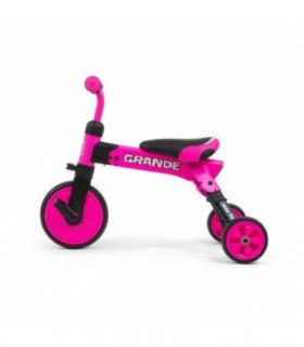 Porteur tricycle Milly Mally Grande Rose