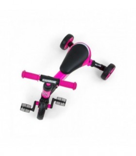 Porteur tricycle Milly Mally Grande Rose