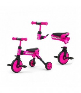 Porteur tricycle Milly Mally Grande Rose
