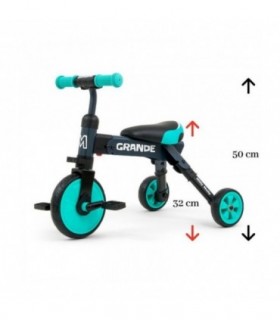 Porteur tricycle Milly Mally Grande Mint