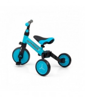 Tricycle 3 en 1 Milly Mally Optimus Bleu