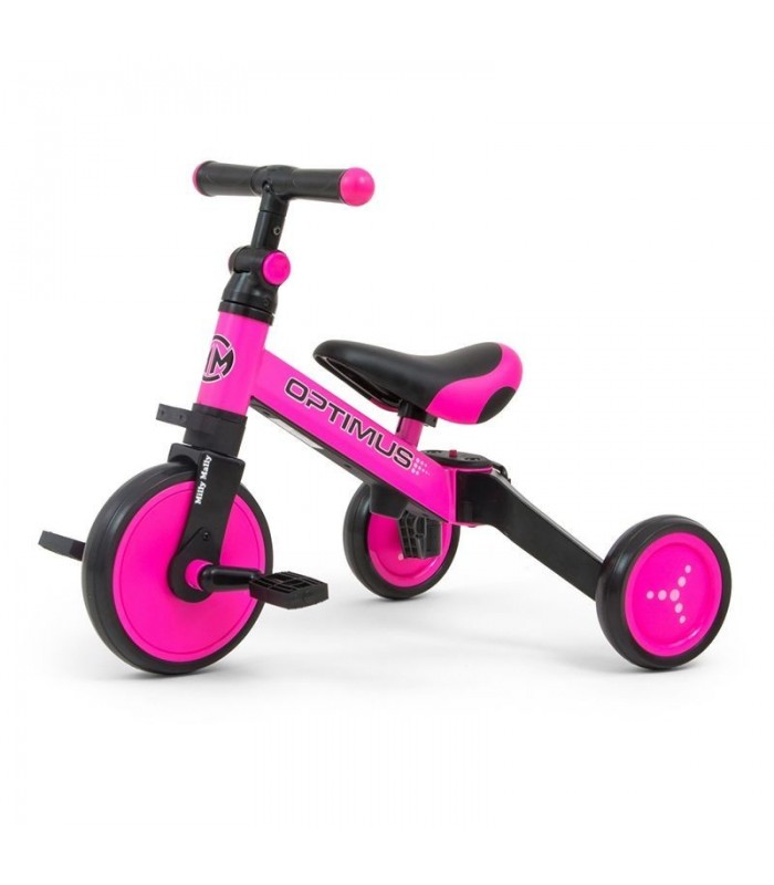 Tricycle 3 en 1 Milly Mally Optimus Rose