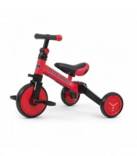 Tricycle 3 en 1 Milly Mally Optimus Rouge