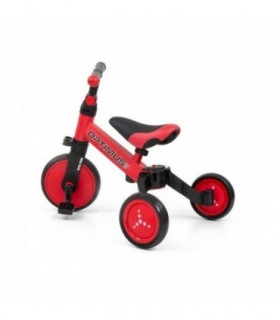Tricycle 3 en 1 Milly Mally Optimus Rouge