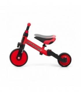 Tricycle 3 en 1 Milly Mally Optimus Rouge