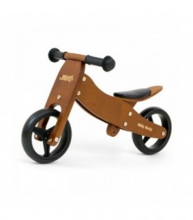 Draisienne 2 en 1 Milly Mally Jake Dark Natural