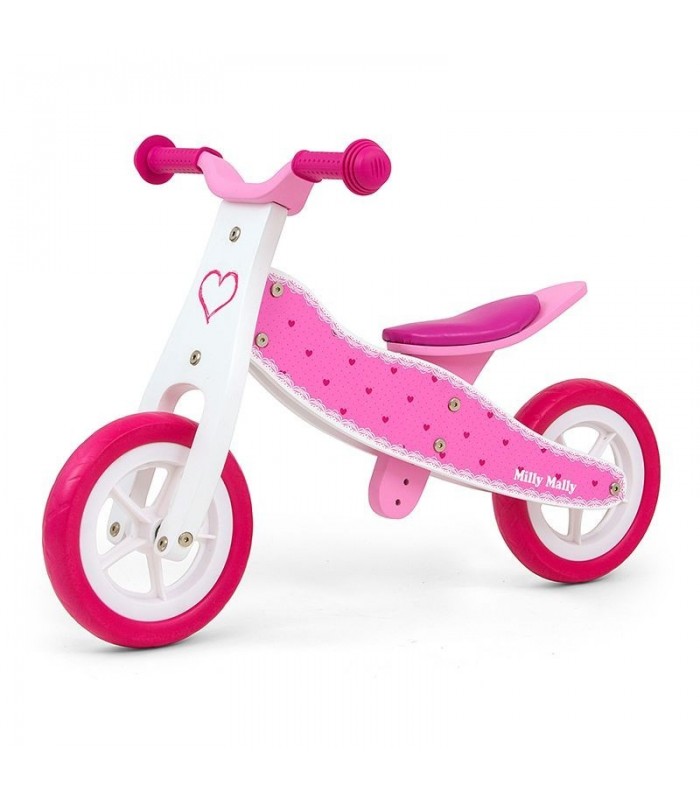 Draisienne 2 en 1 Milly Mally Look Hearts
